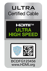 Ultra Certified Cable - HDMI Ultra High Speed